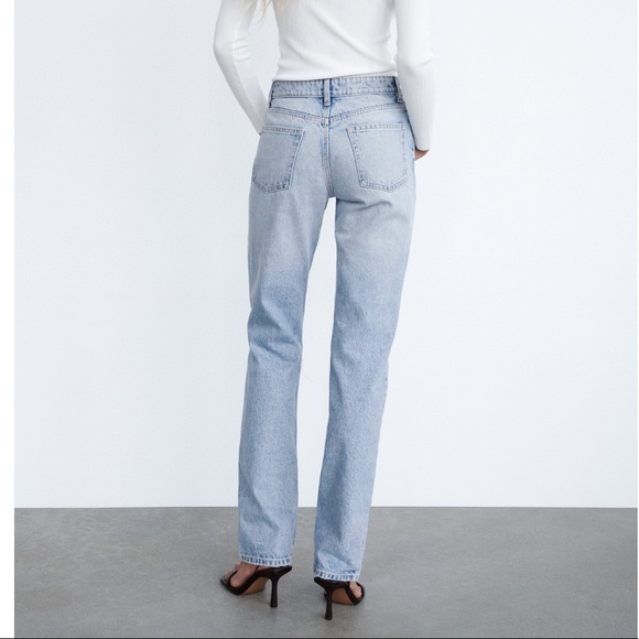 NWT Zara straight leg jeans - Picture 5 of 9